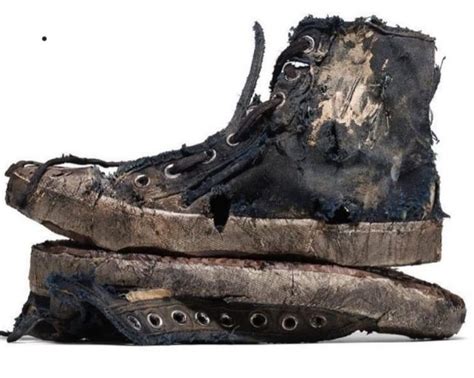 balenciaga destroyed sneakers